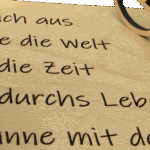 Präsent für den Einstieg zur Rente