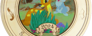 Zum 60. Geburtstag verbindet sie Tradition mit Herz. Bambi und Klopfer symbolisieren Lebensfreude und Freundschaft, eingerahmt von Handböller und Bogen.